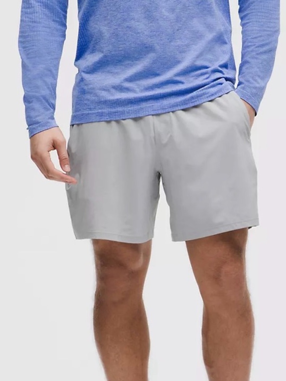 lululemon athletica Men's Athletic Shorts - Light Gray